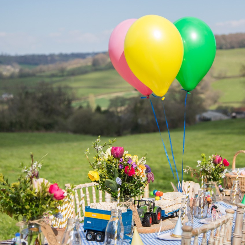 Original Biscuit Bakers outdoor party setting