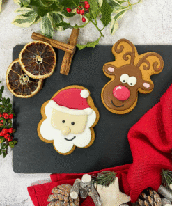 Original Biscuit Bakers - Mr Claus and Reindeer Gift Pack Duo