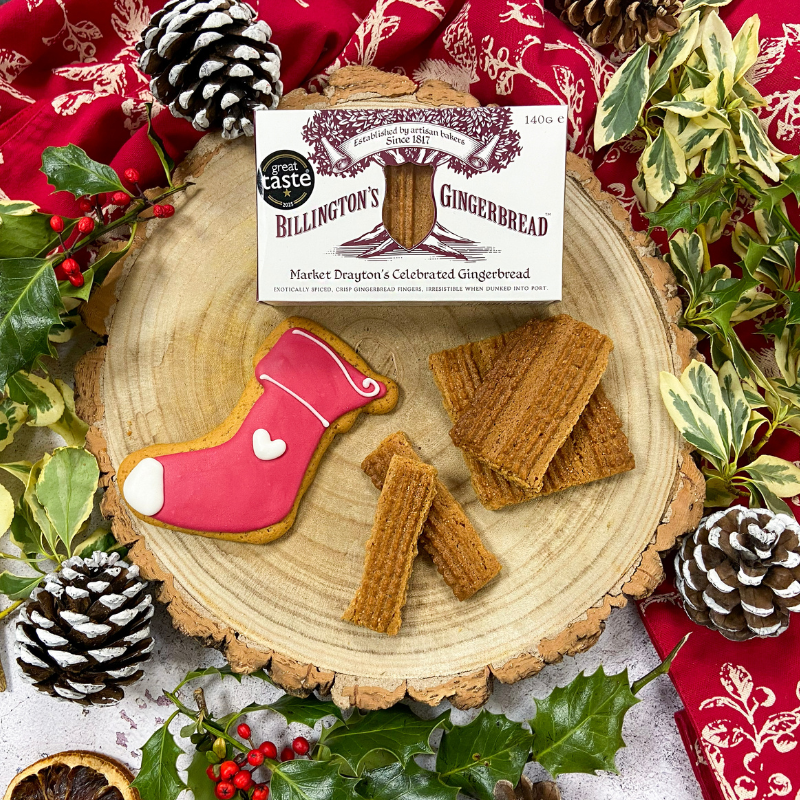 Original Biscuit Bakers _ Billington's Gingerbread - Festive Gift Box